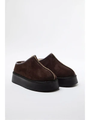 trendyol Botki w kolorze brązowym rozmiar: 39