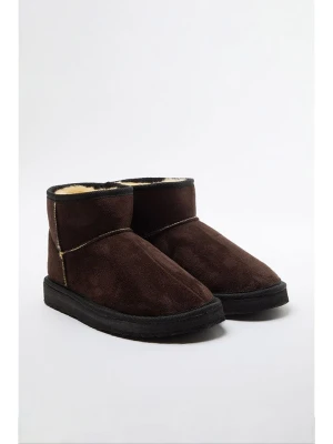 trendyol Botki w kolorze brązowym rozmiar: 39