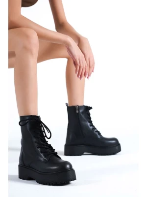 trendyol Botki w kolorze czarnym rozmiar: 37