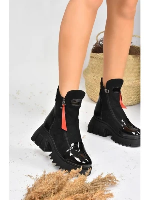 trendyol Botki w kolorze czarnym rozmiar: 37