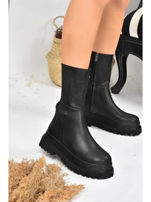 trendyol Botki w kolorze czarnym rozmiar: 38
