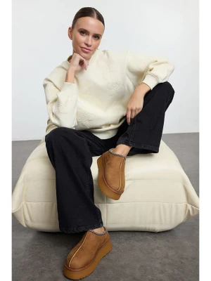 trendyol Botki w kolorze jasnobrązowym rozmiar: 39