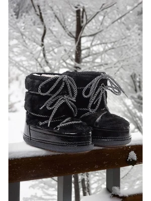 trendyol Botki zimowe w kolorze czarnym rozmiar: 39