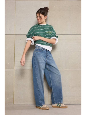 trendyol Dżinsy - Baggy fit - w kolorze niebieskim rozmiar: 38