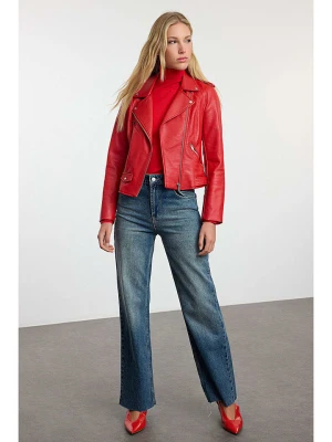 trendyol Dżinsy - Comfort fit - w kolorze błękitnym rozmiar: 32