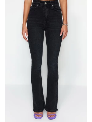 trendyol Dżinsy - Slim fit - w kolorze czarnym rozmiar: 36