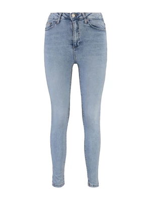 trendyol Dżinsy - Skinny fit - w kolorze błękitnym rozmiar: 34