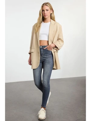 trendyol Dżinsy - Skinny fit - w kolorze granatowym rozmiar: 36