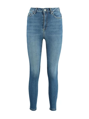 trendyol Dżinsy - Skinny fit - w kolorze niebieskim rozmiar: 38