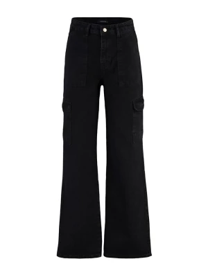 trendyol Dżinsy - Comfort fit - w kolorze czarnym rozmiar: 36