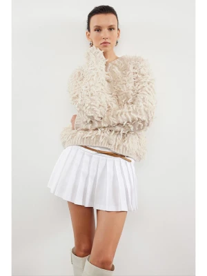 trendyol Kardigan w kolorze beżowym rozmiar: M