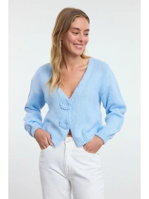 trendyol Kardigan w kolorze błękitnym rozmiar: M
