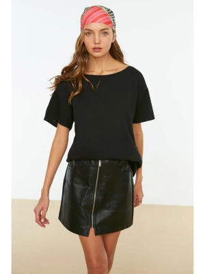 trendyol Koszulka w kolorze czarnym rozmiar: L