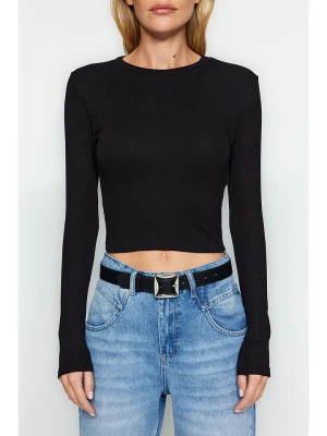 trendyol Koszulka w kolorze czarnym rozmiar: L