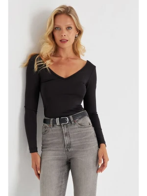 trendyol Koszulka w kolorze czarnym rozmiar: S