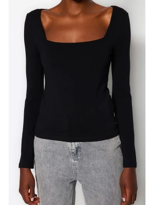 trendyol Koszulka w kolorze czarnym rozmiar: S
