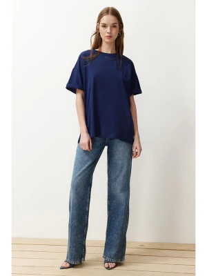 trendyol Koszulka w kolorze granatowym rozmiar: M