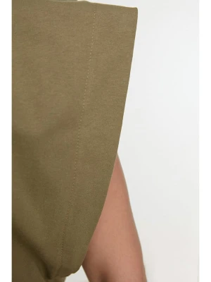 trendyol Koszulka w kolorze khaki rozmiar: XL