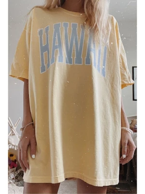 trendyol Koszulka w kolorze żółtym rozmiar: L