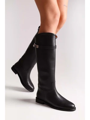 trendyol Kozaki w kolorze czarnym rozmiar: 39