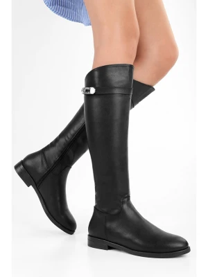 trendyol Kozaki w kolorze czarnym rozmiar: 39