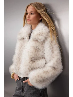 trendyol Kurtka pluszowa w kolorze białym rozmiar: M