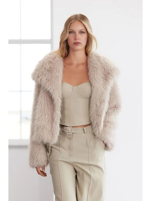 trendyol Kurtka przejściowa w kolorze beżowym rozmiar: L