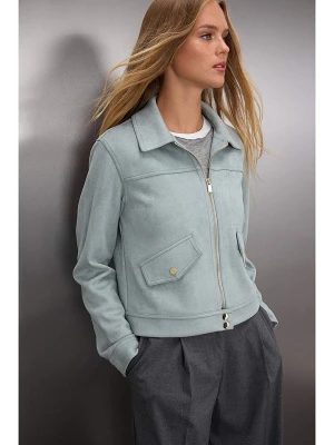 trendyol Kurtka w kolorze błękitnym ze skóry syntetycznej rozmiar: XL