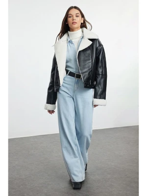 trendyol Kurtka zimowa w kolorze czarnym rozmiar: XS