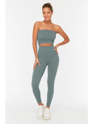 trendyol Legginsy w kolorze turkusowym rozmiar: XS/S