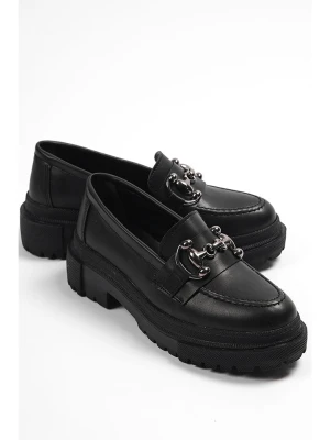 trendyol Mokasyny w kolorze czarnym rozmiar: 39