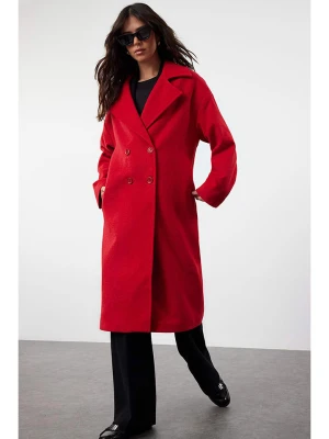 trendyol Płaszcz przejściowy w kolorze czerwonym rozmiar: 32