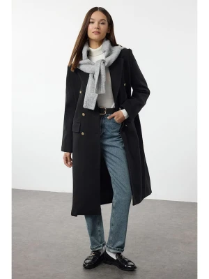 trendyol Płaszcz zimowy w kolorze czarnym rozmiar: 34
