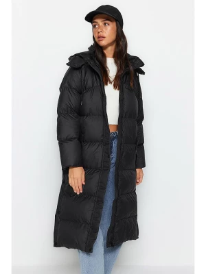 trendyol Płaszcz zimowy w kolorze czarnym rozmiar: L