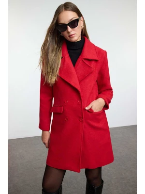 trendyol Płaszcz zimowy w kolorze czerwonym rozmiar: 38
