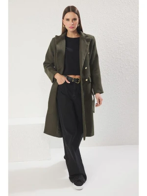 trendyol Płaszcz zimowy w kolorze khaki rozmiar: 36