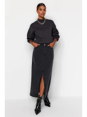 trendyol Spódnica dżinsowa w kolorze czarnym rozmiar: 38