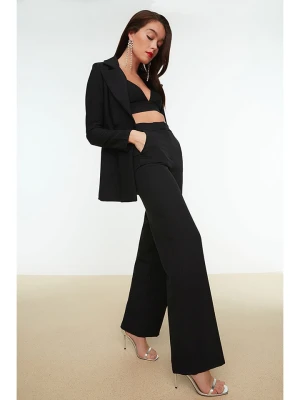 trendyol Spodnie w kolorze czarnym rozmiar: 36