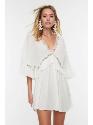 trendyol Sukienka w kolorze białym rozmiar: 36