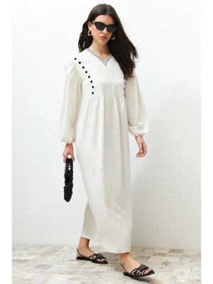 trendyol Sukienka w kolorze białym rozmiar: 36