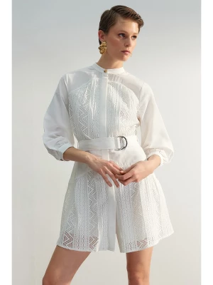 trendyol Sukienka w kolorze białym rozmiar: 42