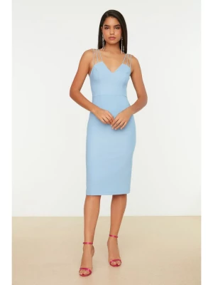 trendyol Sukienka w kolorze błękitnym rozmiar: 36