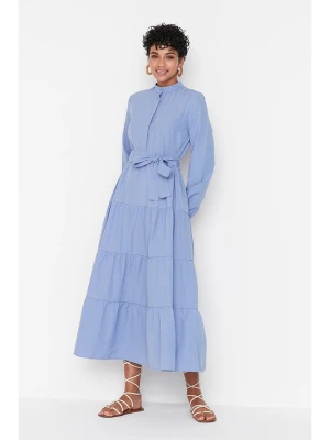 trendyol Sukienka w kolorze błękitnym rozmiar: 40
