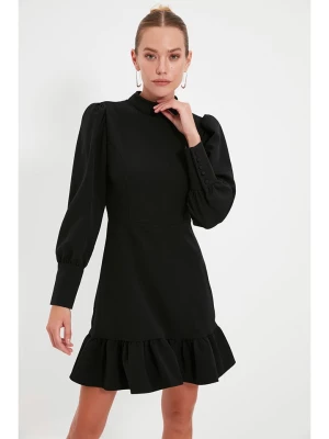 trendyol Sukienka w kolorze czarnym rozmiar: 42