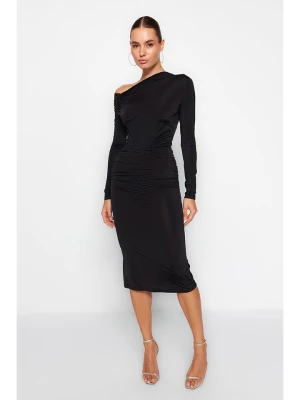trendyol Sukienka w kolorze czarnym rozmiar: 40