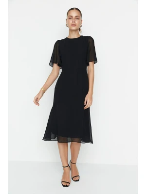 trendyol Sukienka w kolorze czarnym rozmiar: 42