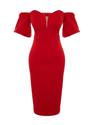 trendyol Sukienka w kolorze czerwonym rozmiar: 36