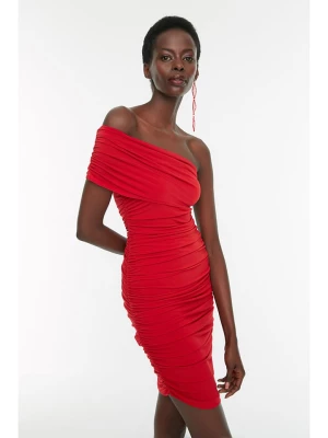 trendyol Sukienka w kolorze czerwonym rozmiar: 40