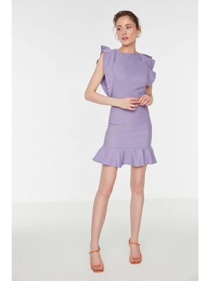 trendyol Sukienka w kolorze fioletowym rozmiar: 42