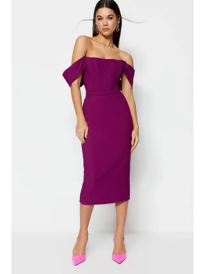 trendyol Sukienka w kolorze fioletowym rozmiar: 42